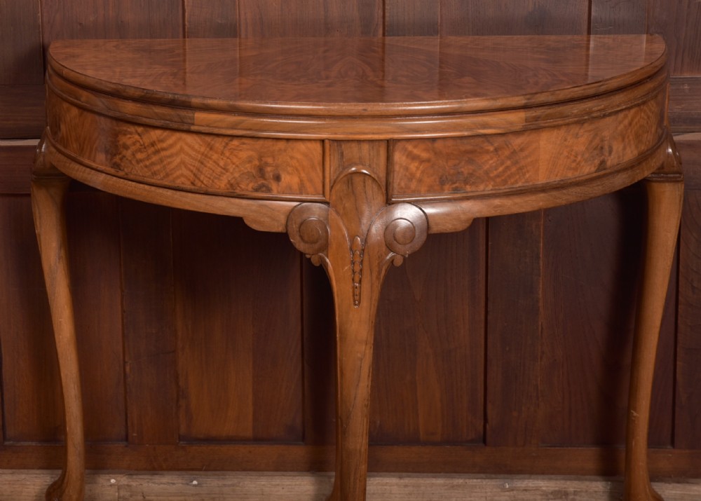 Victorian Walnut Tea Table View II