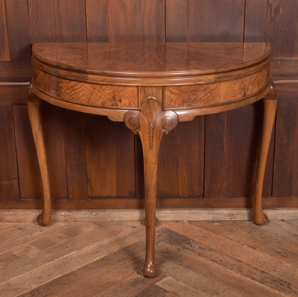 Victorian Walnut Tea Table View III
