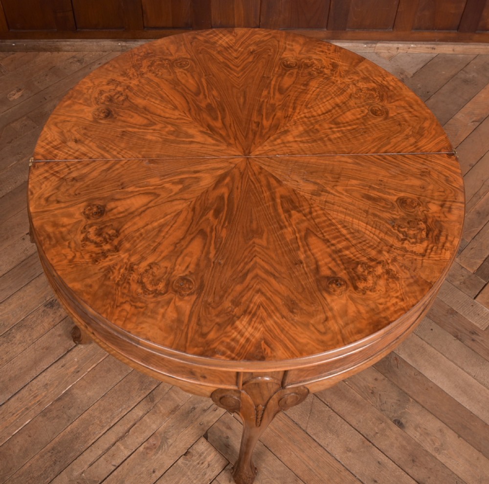 Victorian Walnut Tea Table View VI