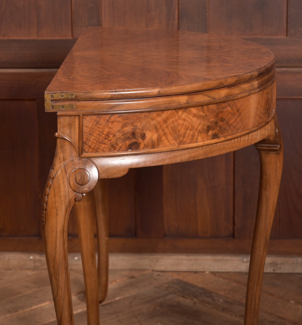 Victorian Walnut Tea Table View IX