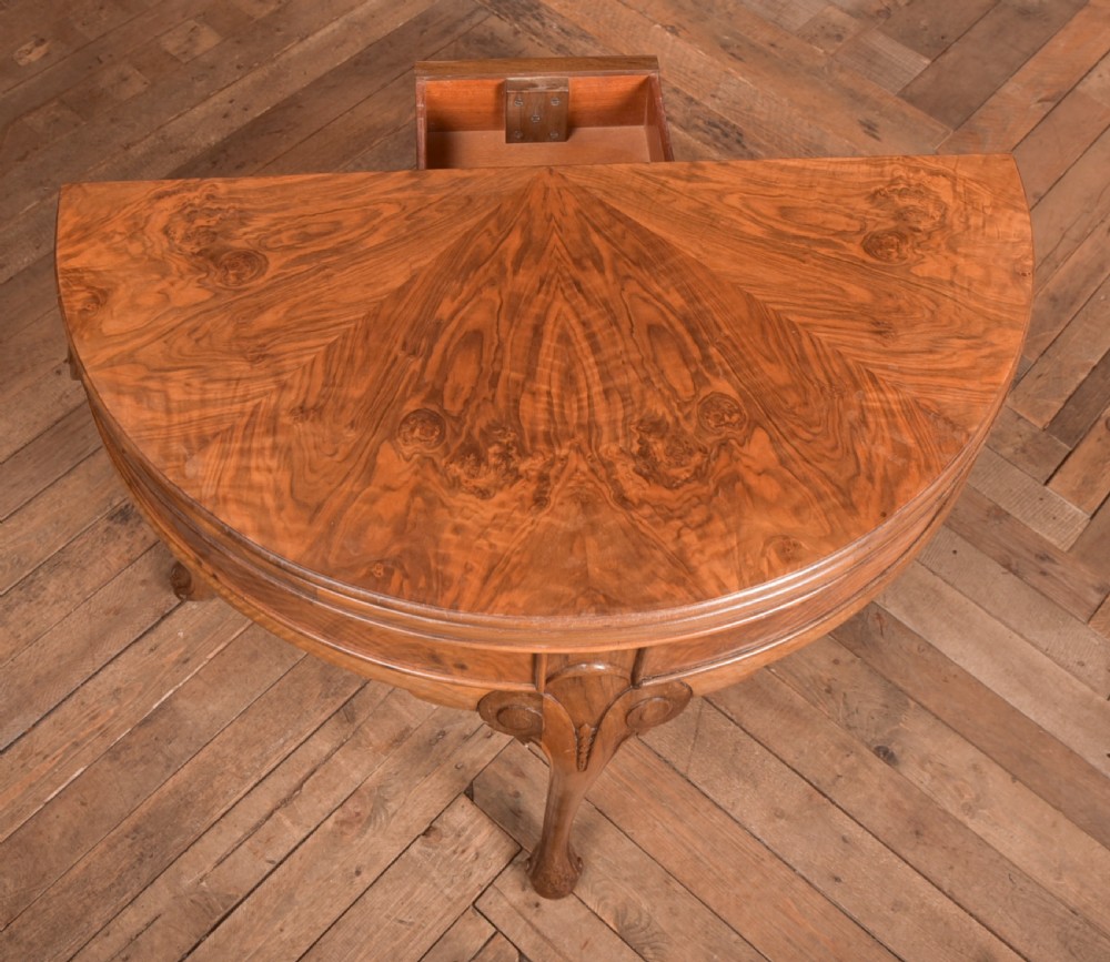 Victorian Walnut Tea Table View XV
