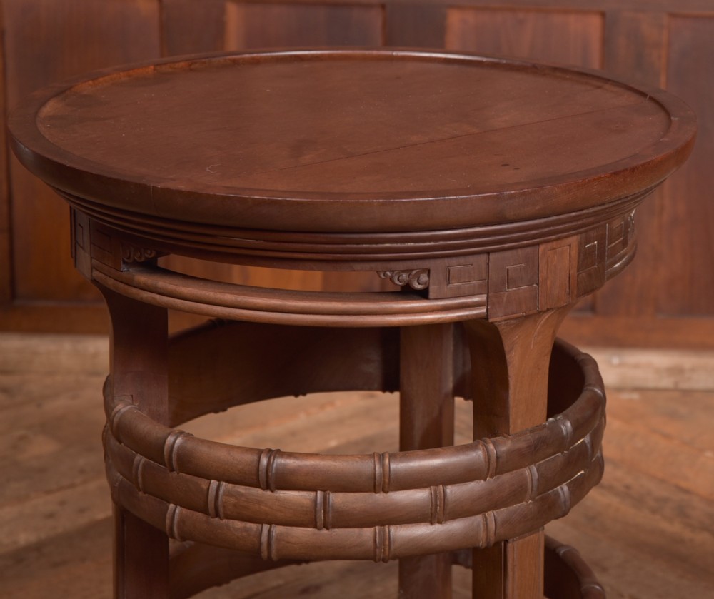Chinese Hardwood Vase Stand View III