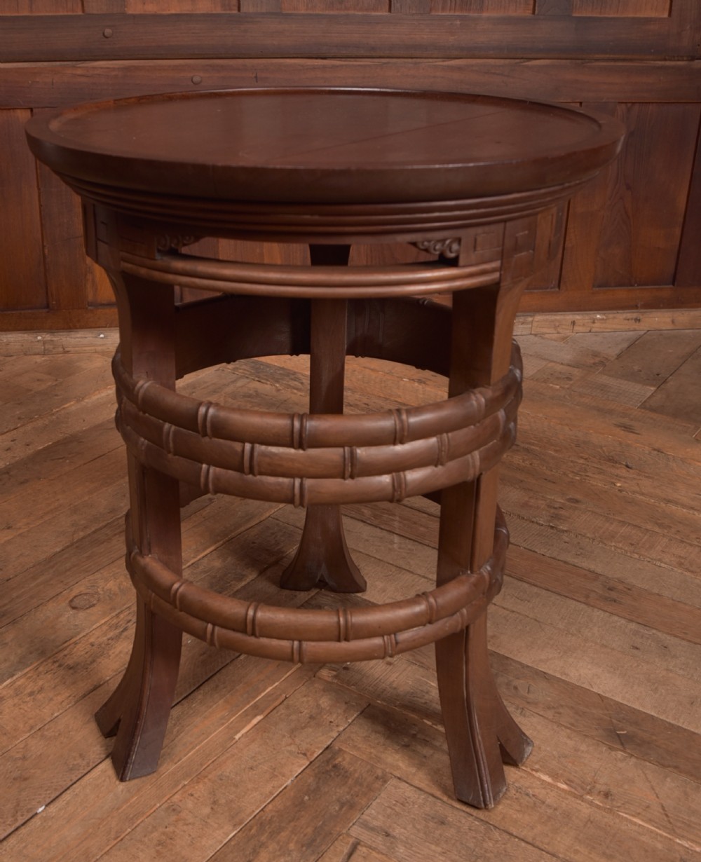 Chinese Hardwood Vase Stand View V