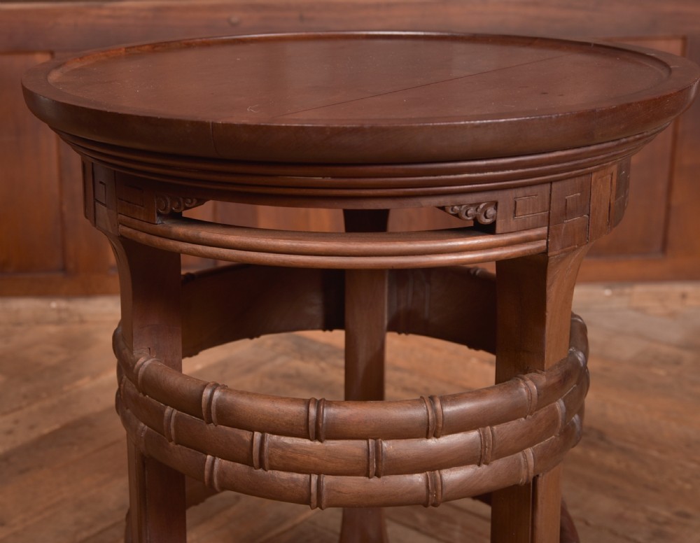 Chinese Hardwood Vase Stand View VII