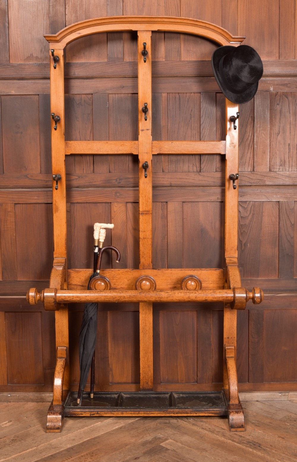 Victorian Oak Hall Stand View XIV