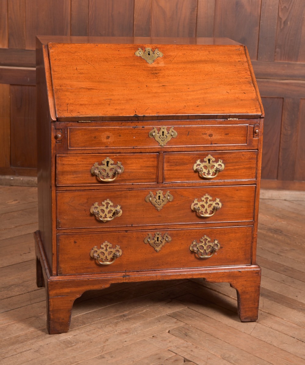 18th Century Walnut and Elmwood Writing Bureau