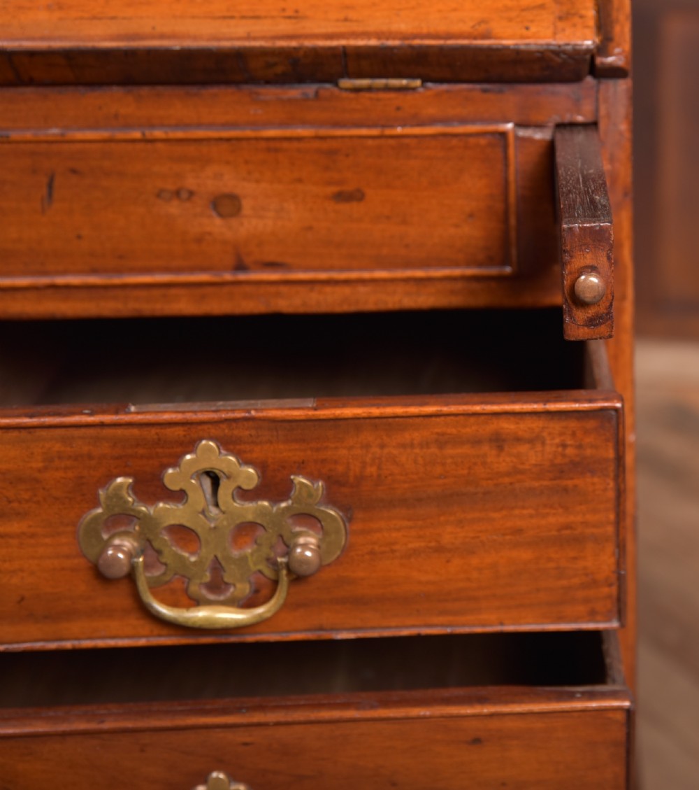 18th Century Walnut and Elmwood Writing Bureau View V