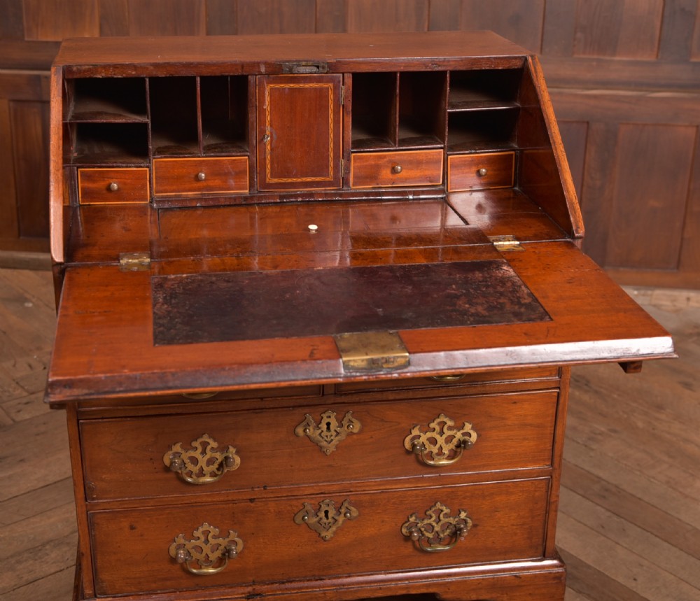 18th Century Walnut and Elmwood Writing Bureau View IX