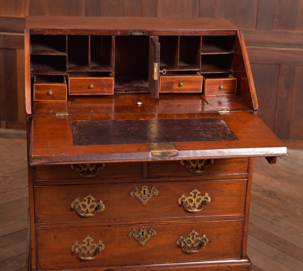 18th Century Walnut and Elmwood Writing Bureau View XI