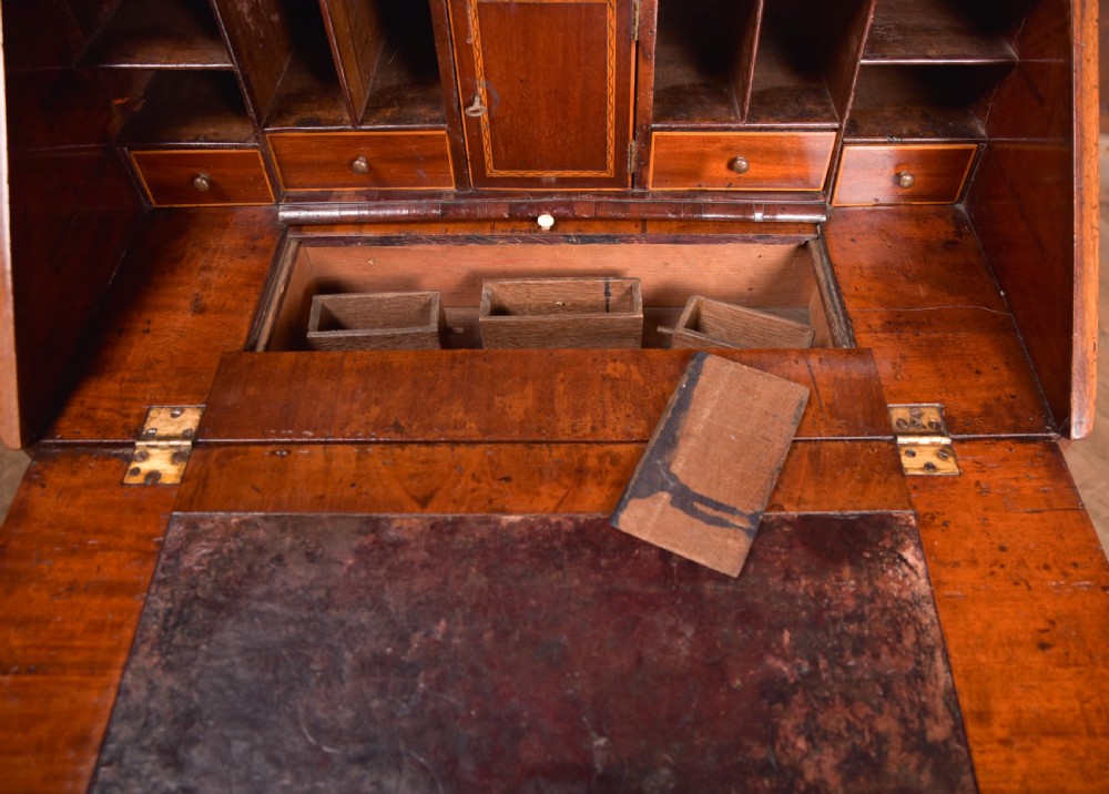 18th Century Walnut and Elmwood Writing Bureau View XIV