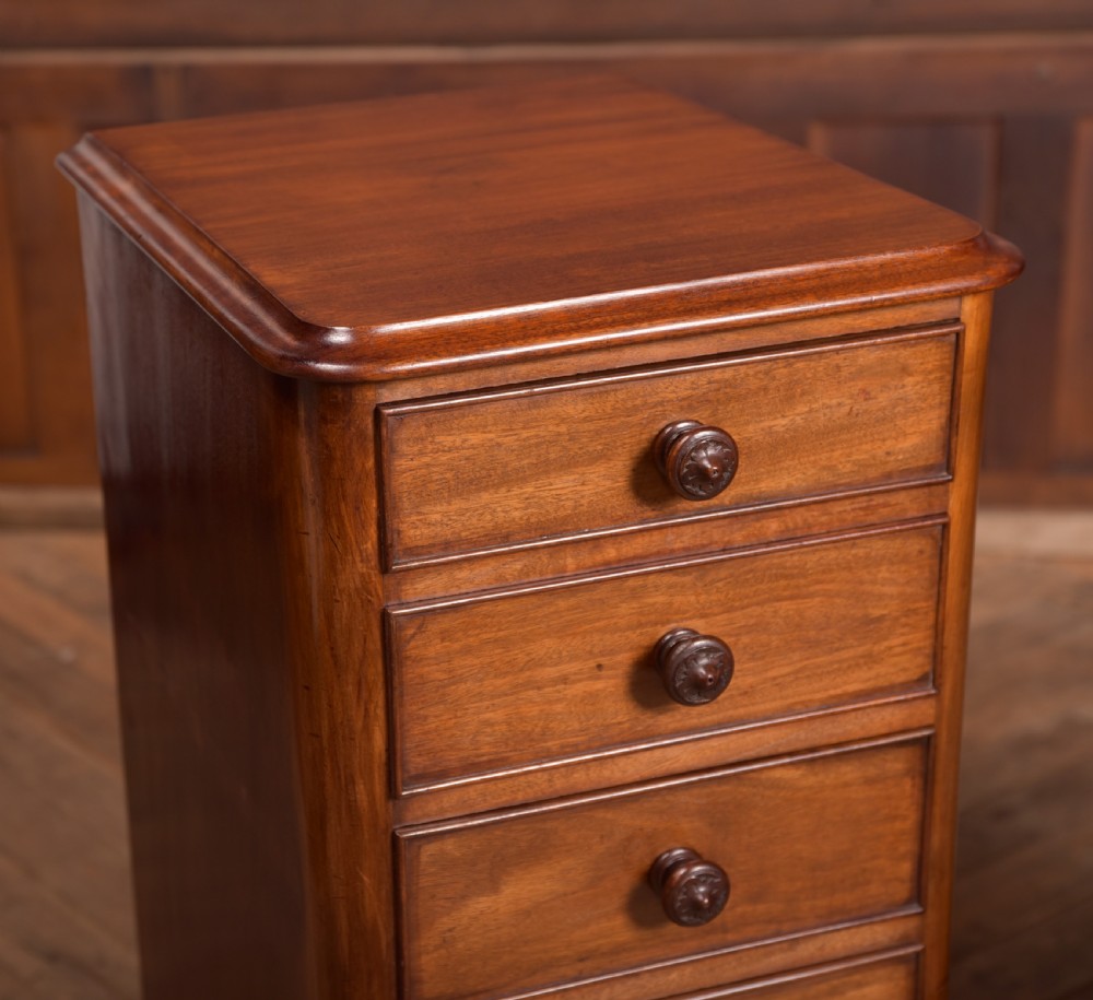 Pair of Mahogany Victorian Bedside Cabinets View II