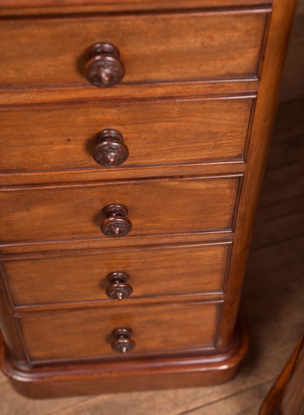 Pair of Mahogany Victorian Bedside Cabinets View III