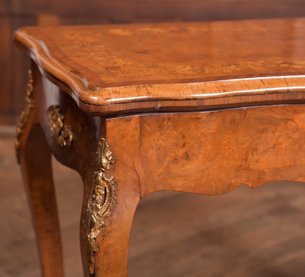 Victorian Walnut Card Table View III