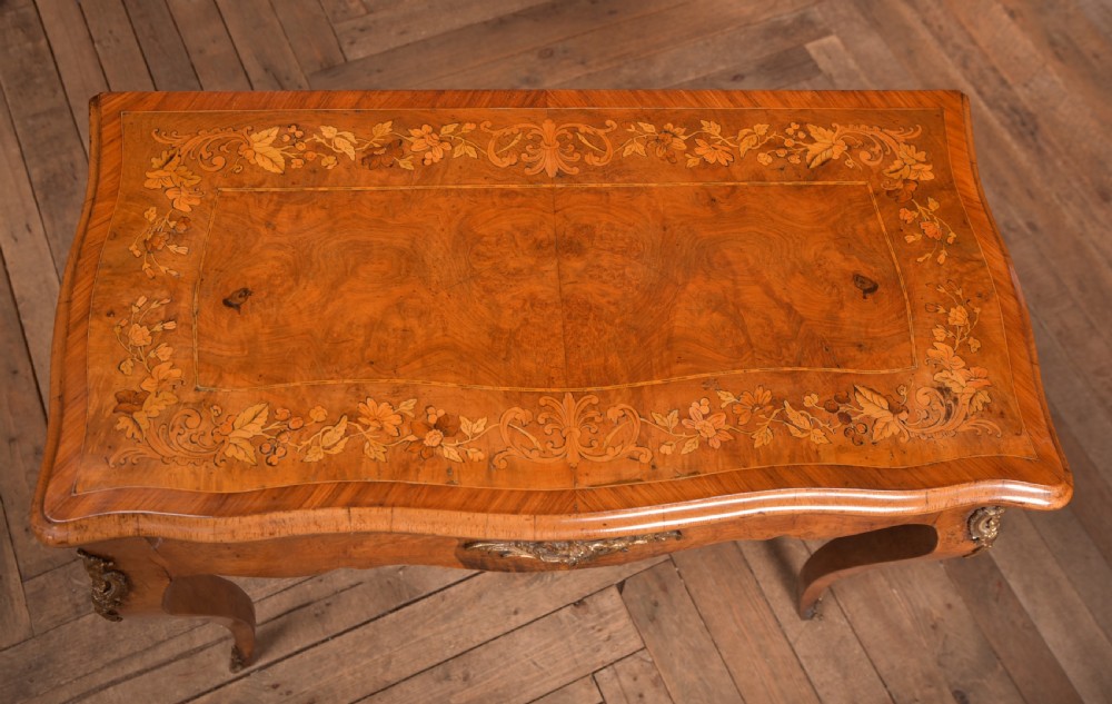 Victorian Walnut Card Table View VI