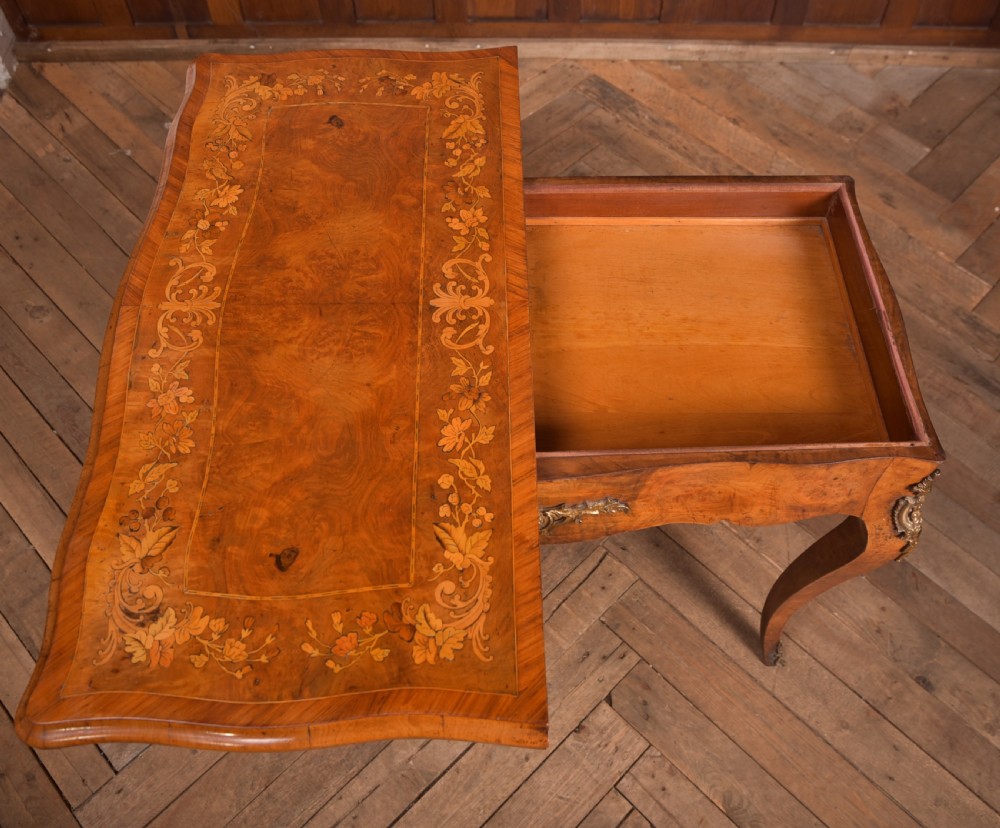 Victorian Walnut Card Table View X
