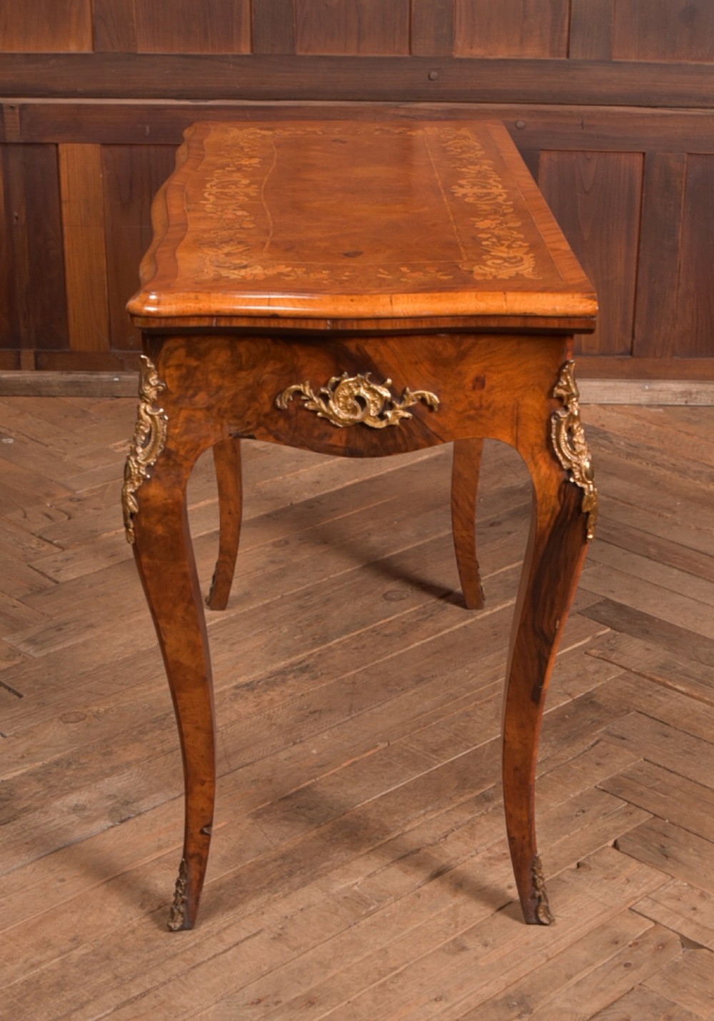 Victorian Walnut Card Table View XII