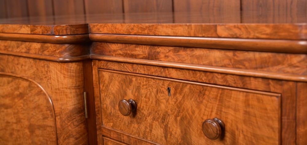 Victorian Walnut Linen Press View III