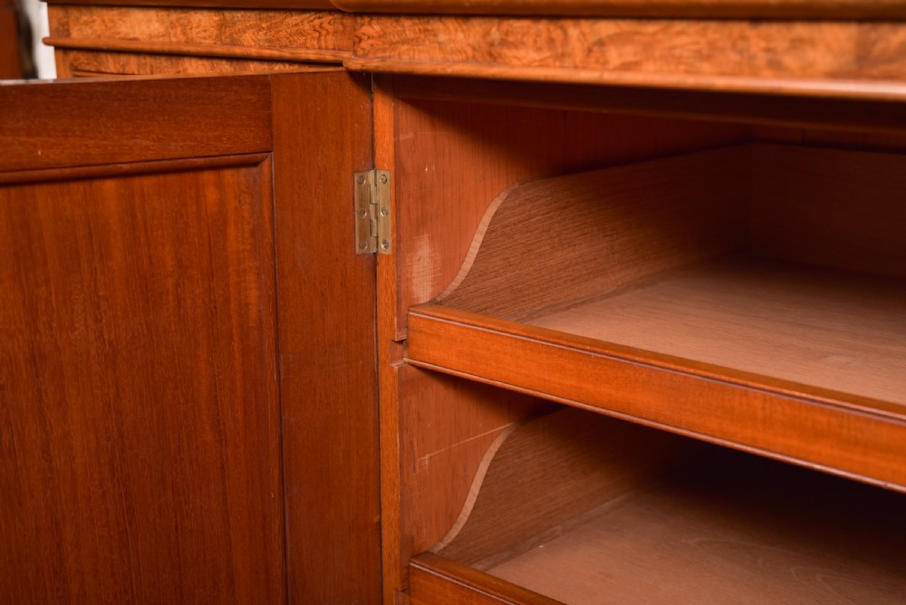 Victorian Walnut Linen Press View X