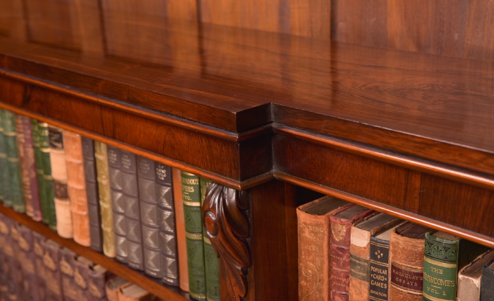 Victorian Rosewood Bookcase View II