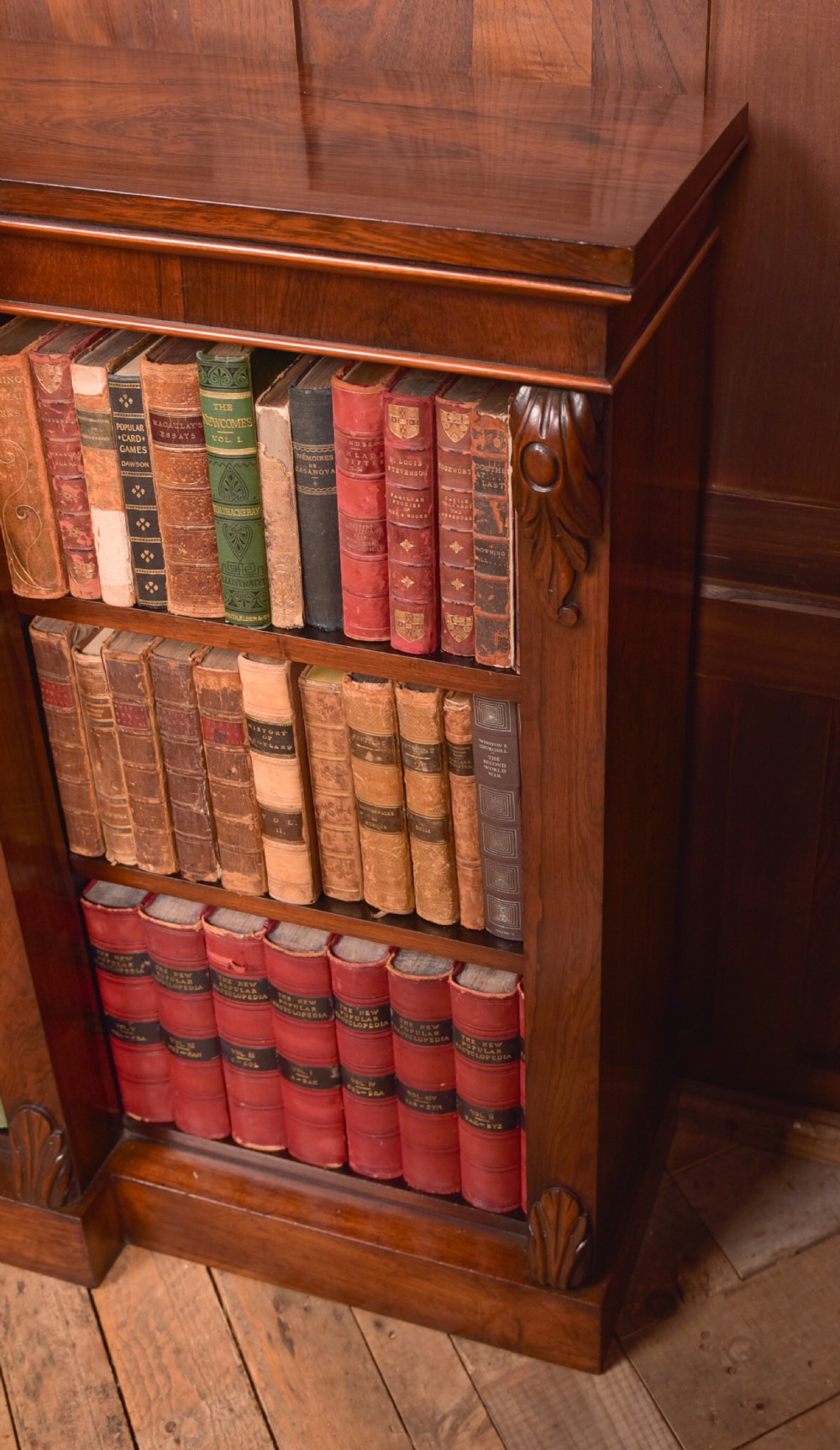 Victorian Rosewood Bookcase View III