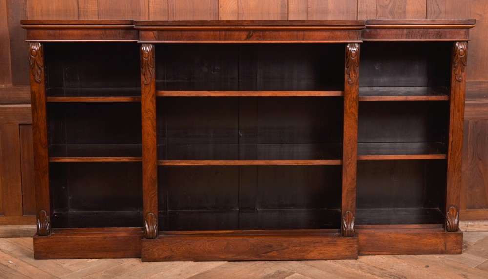 Victorian Rosewood Bookcase View IV