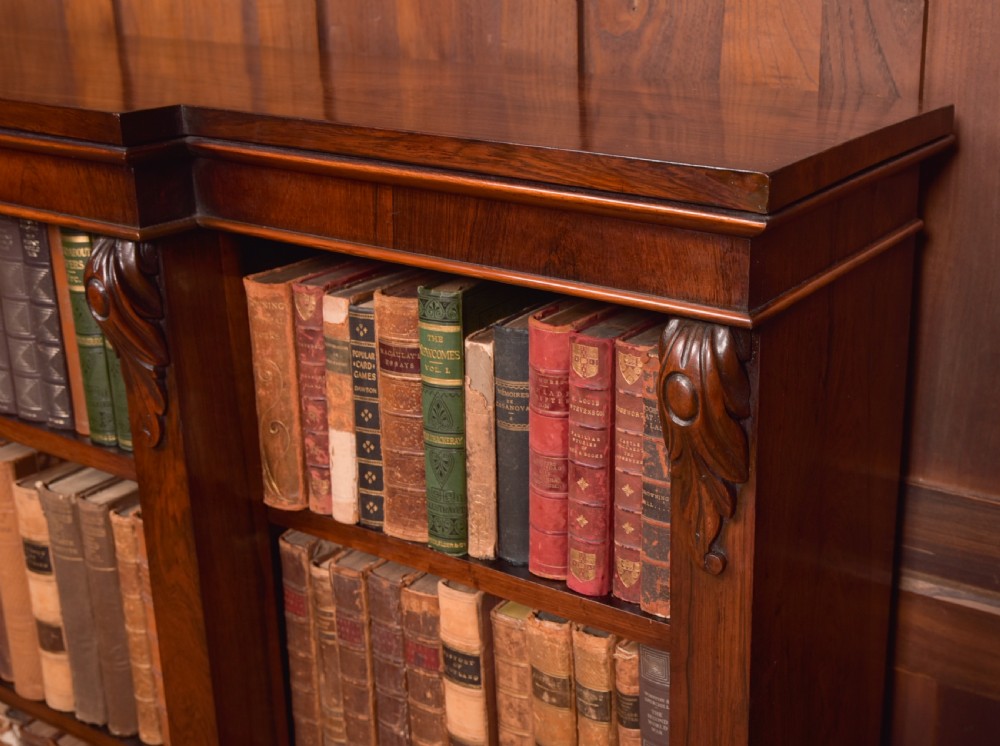 Victorian Rosewood Bookcase View V