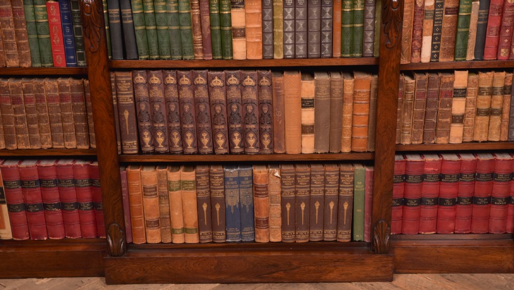Victorian Rosewood Bookcase View VI