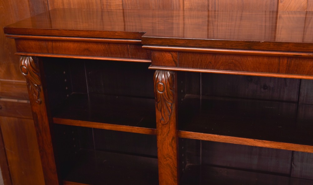 Victorian Rosewood Bookcase View VII