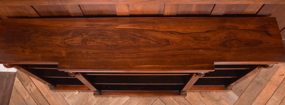 Victorian Rosewood Bookcase View IX