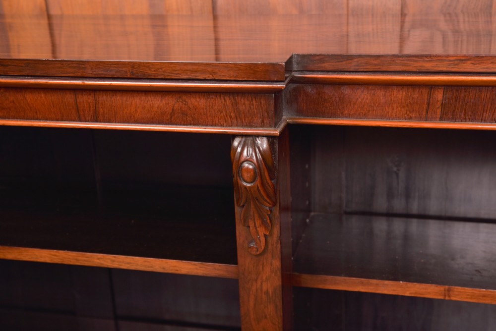Victorian Rosewood Bookcase View XII