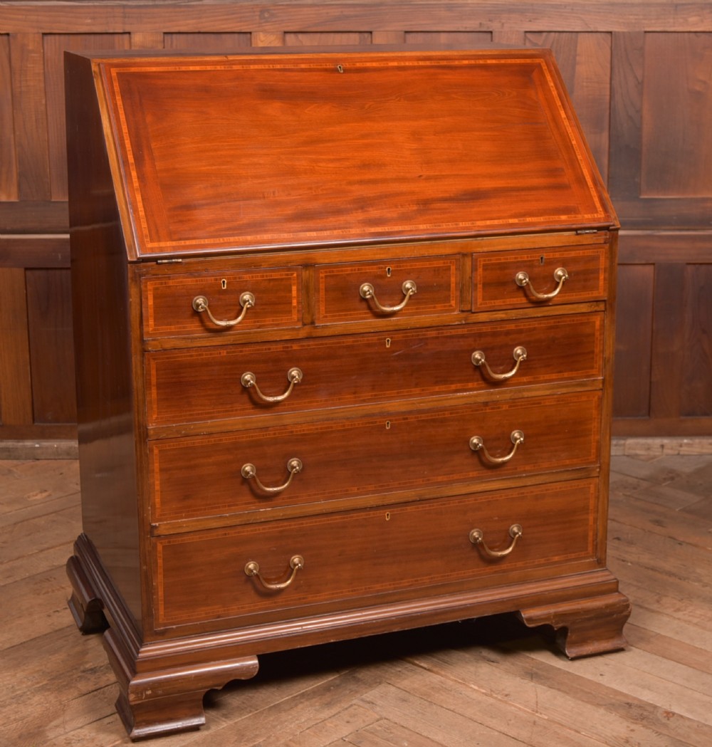 Edwardian Mahogany Bureau