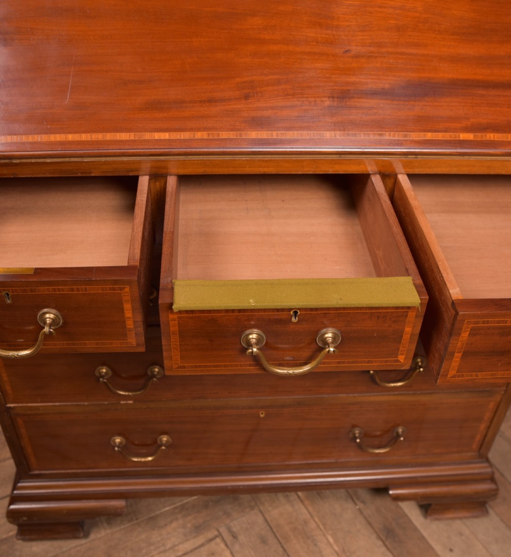 Edwardian Mahogany Bureau View II