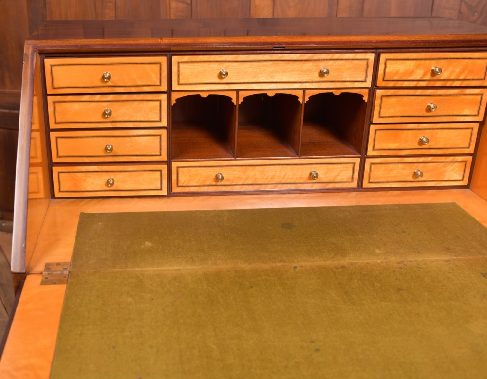 Edwardian Mahogany Bureau View V