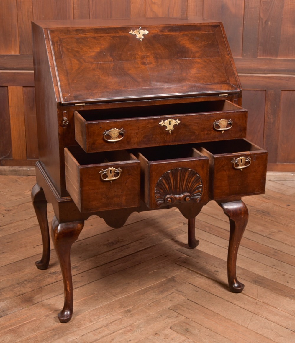 Edwardian Walnut Ladies Writing Bureau View V