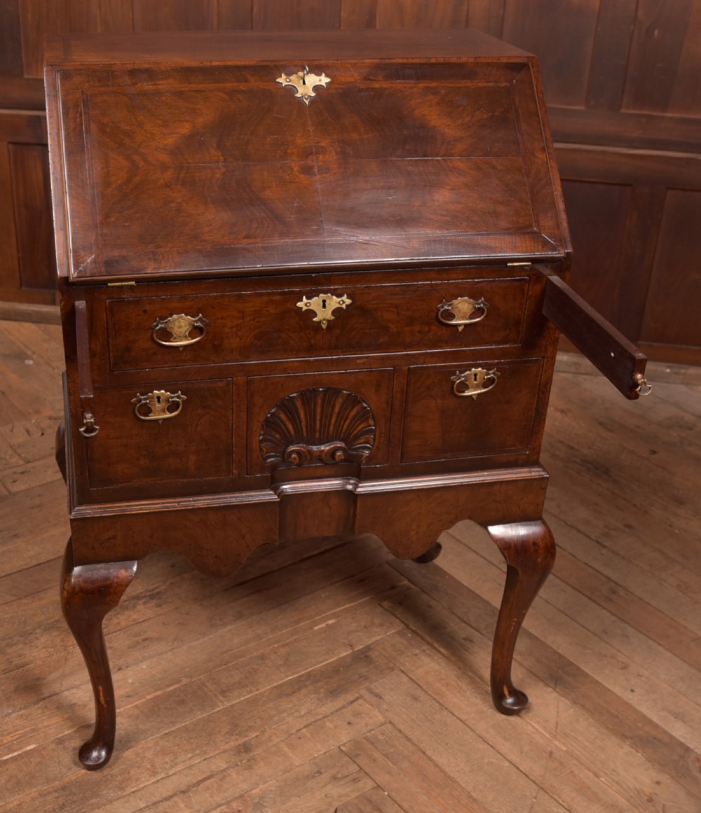 Edwardian Walnut Ladies Writing Bureau View IX