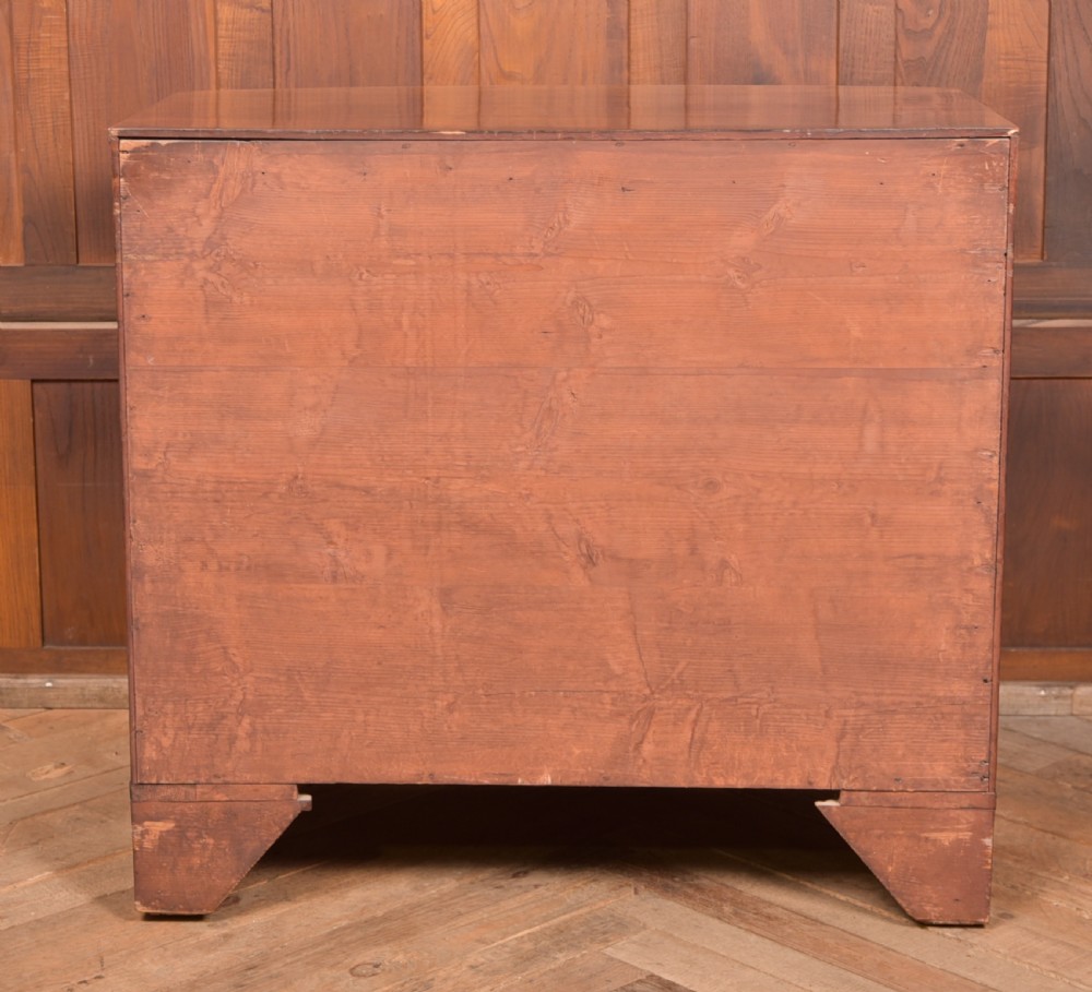 Georgian Mahogany Bowfront Chest of Drawers View IX