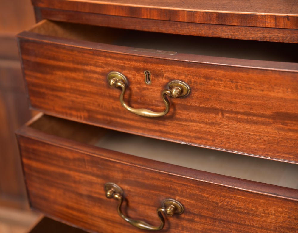 Georgian Mahogany Bowfront Chest of Drawers View XII