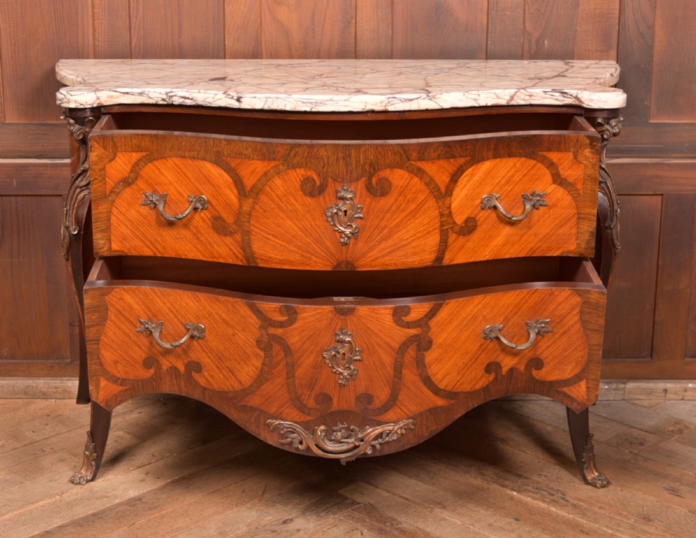 French Marble Top Chest of Drawers View VIII