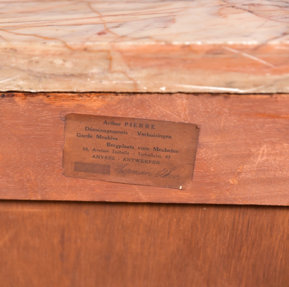 French Marble Top Chest of Drawers View XIV