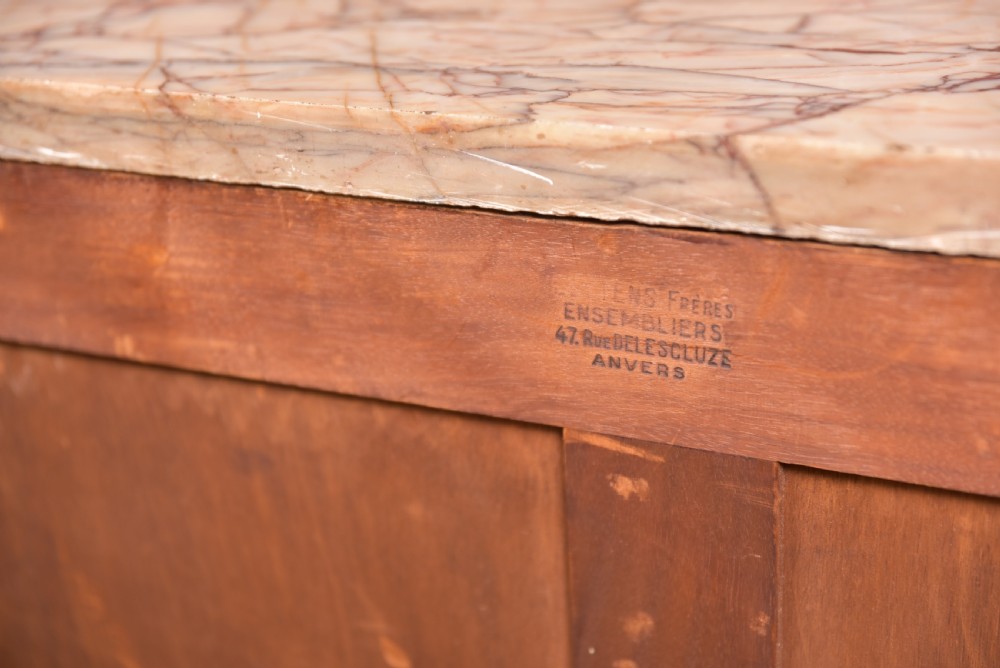 French Marble Top Chest of Drawers View XV