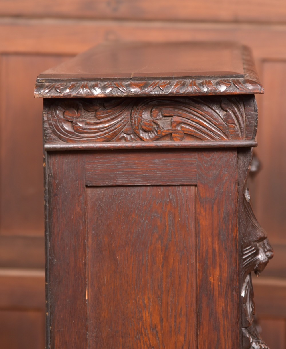Edwardian Open Bookcase View V