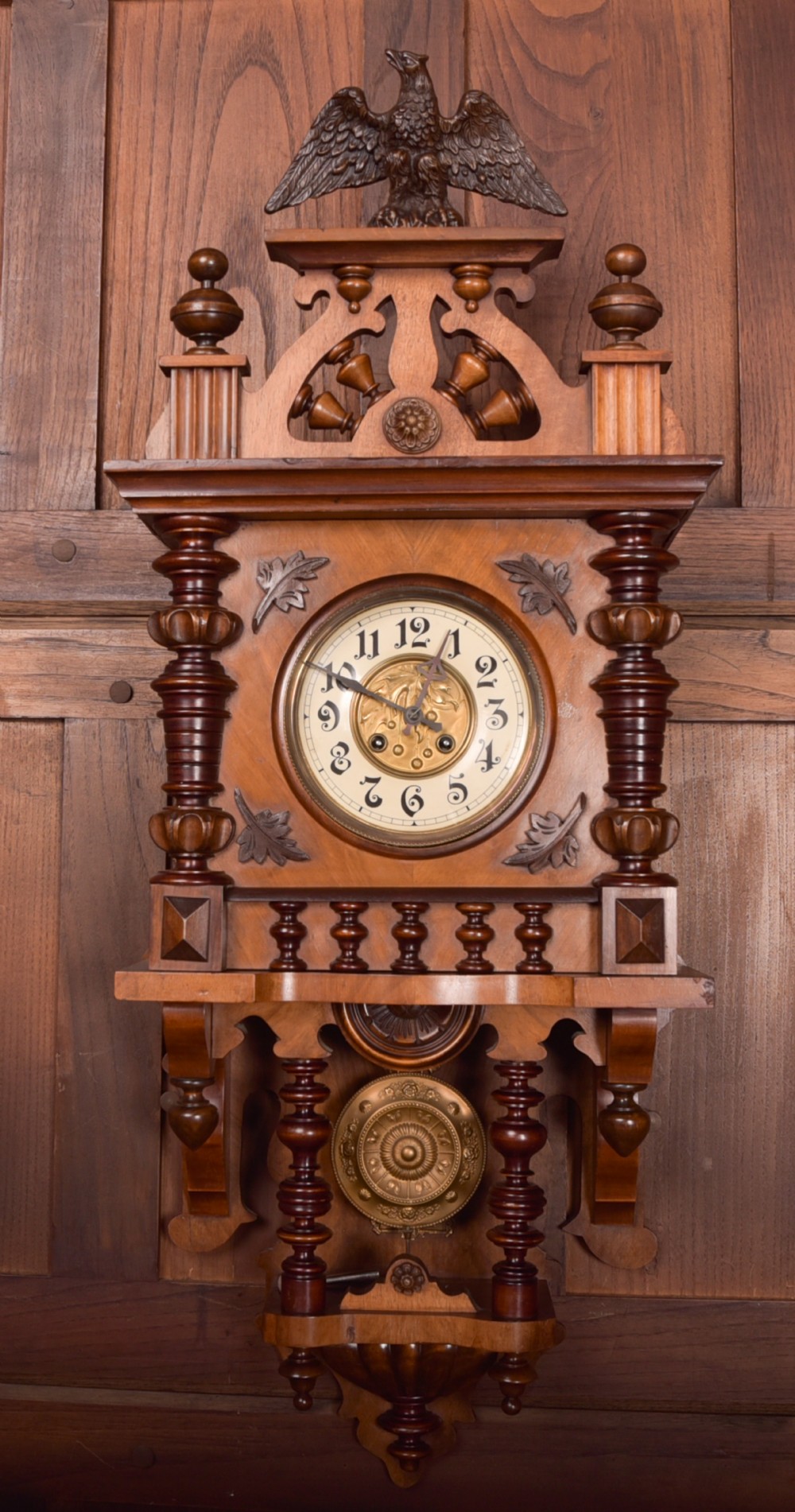 Edwardian German Wall Clock