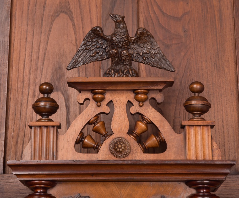 Edwardian German Wall Clock View III