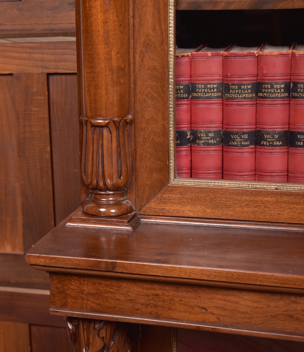 Mahogany Bookcase View II