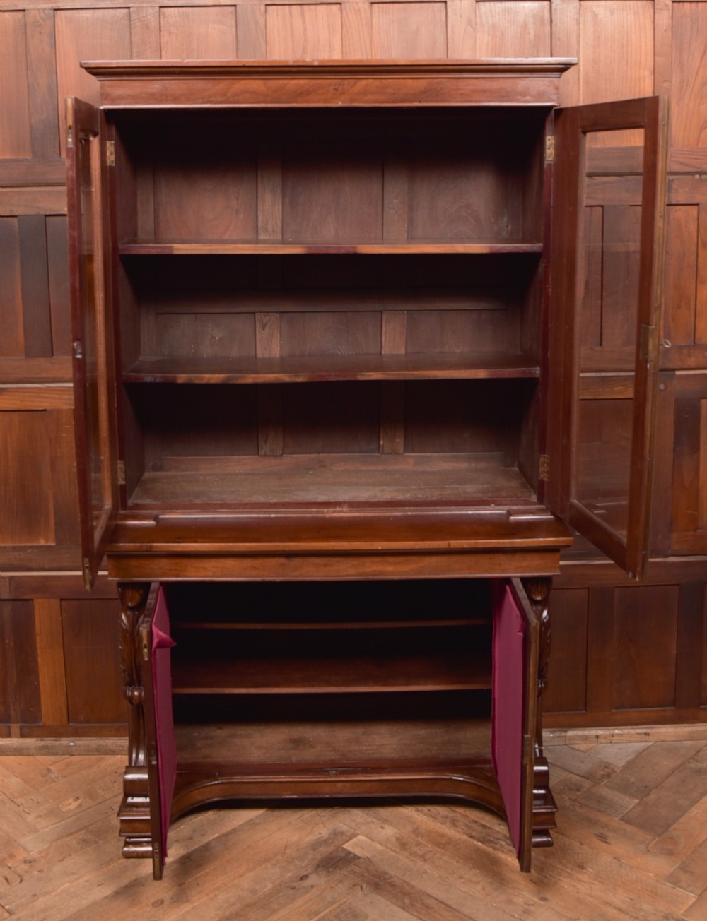 Mahogany Bookcase View XI