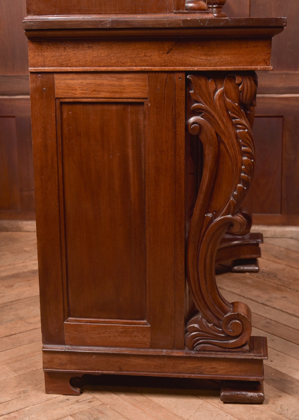 Mahogany Bookcase View XVII