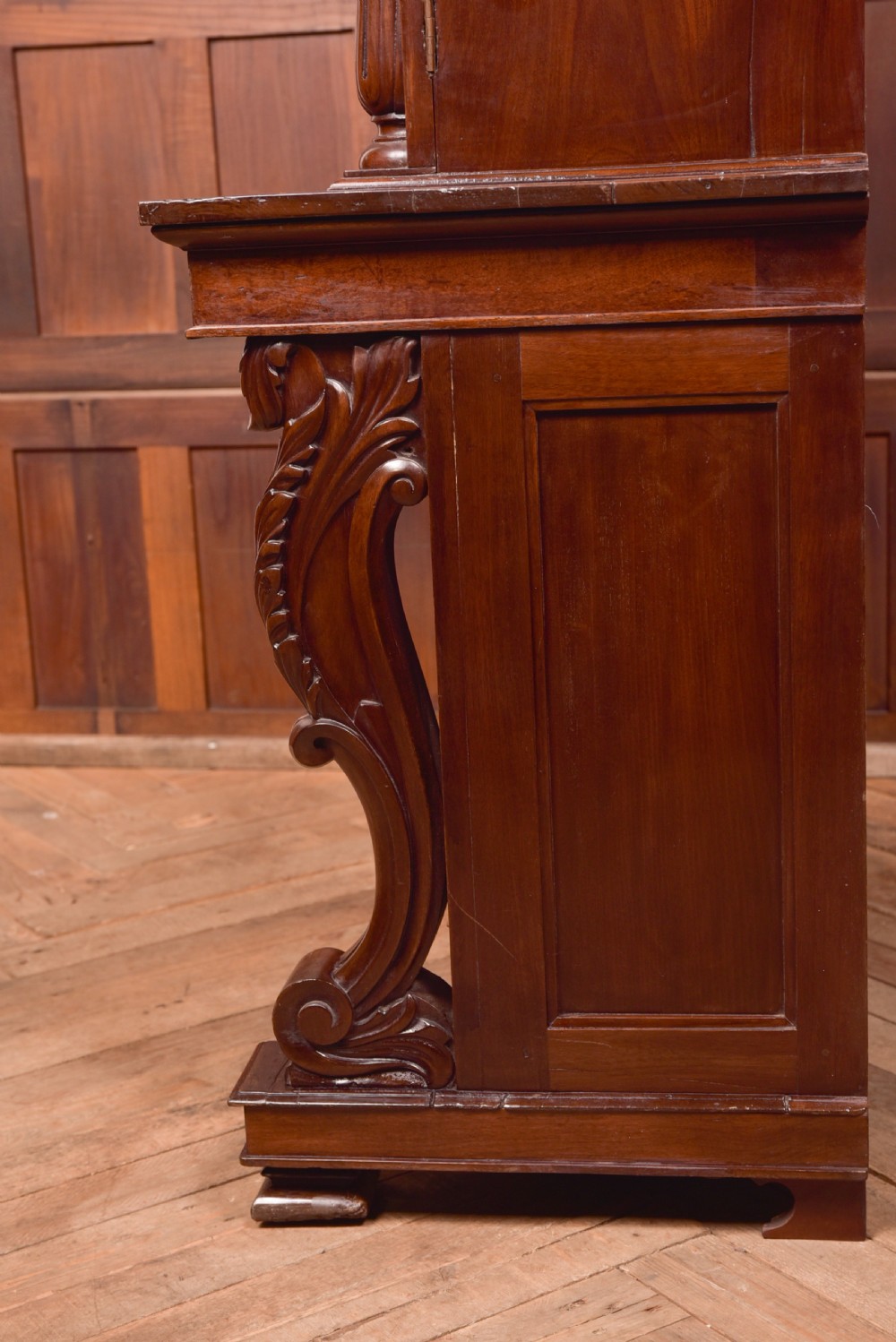 Mahogany Bookcase View XIX