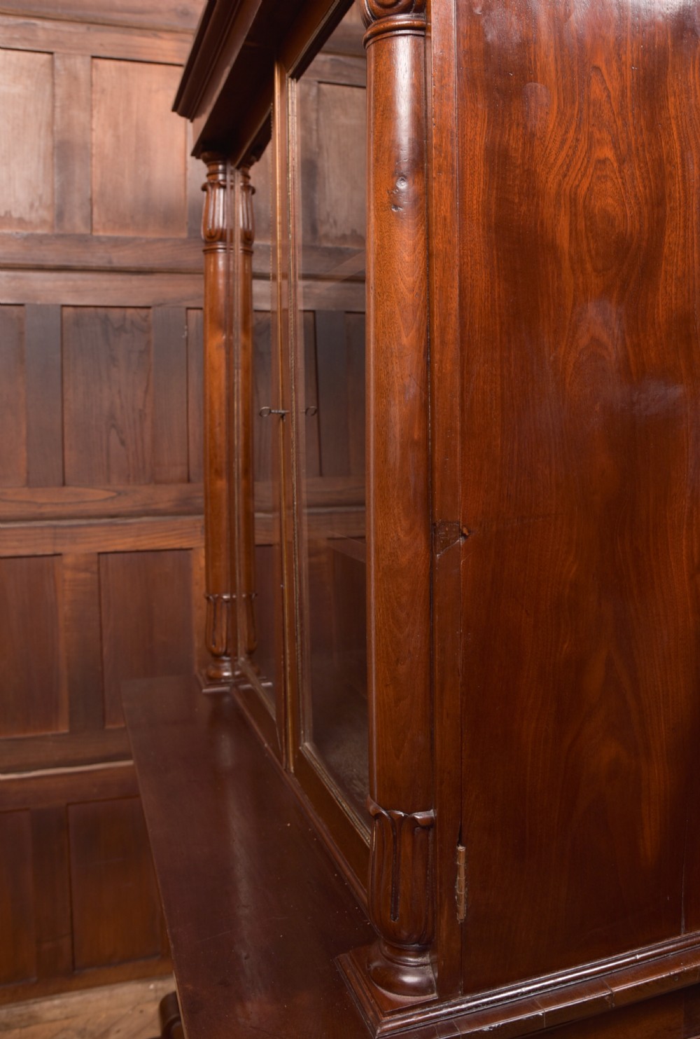 Mahogany Bookcase View XXI