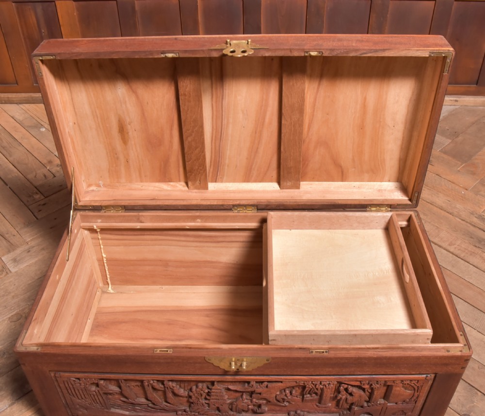 Chinese Camphor Wood Blanket / Storage Box View X
