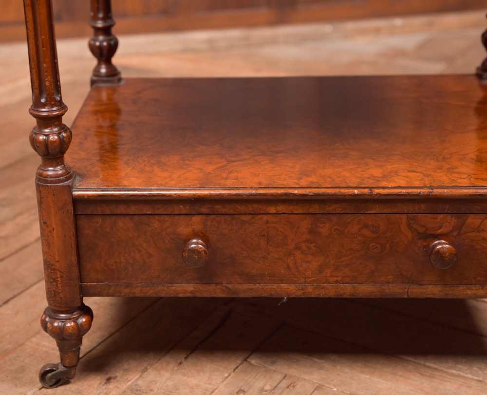 Victorian Walnut Whatnot View VI